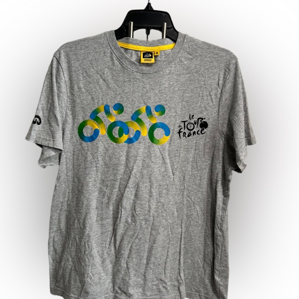 Gray Tour De France Graphic T-Shirt